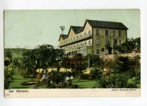 491656 SPAIN Canary Islands Las Palmas Santa Brigida Hotel Vintage postcard