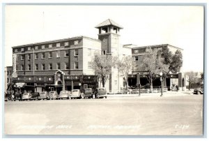 1949 Hassayampa Hotel View Prescott Arizona AZ RPPC Photo Posted Postcard