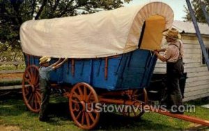 Old Covered Wagon - Amish Country, Pennsylvania PA  