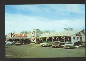 PARAMUS NEW JERSEY RAMBLER CAR DEALER ADVERTISING POSTCARD CARS