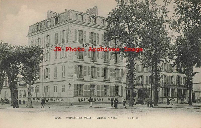 France, Versailles, Vatel Hotel, Exterior View, No 219