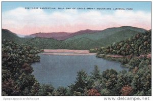 Lake Santeetlah Near The End Of Great Smoky Mountains National Park