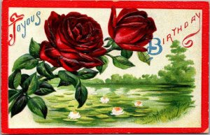 Birthday Greetings With Roses