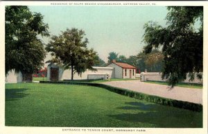 Postcard FARM SCENE Gwynedd Valley Pennsylvania PA AN2470