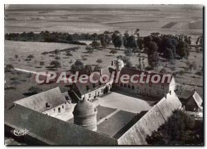 Modern Postcard Varengeville Sur Mer View Aerienne Le Manoir D'Ango