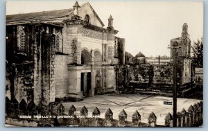 Dominican Republic Postcard Ciudad Trujillo Basilica Menor c1910 RPPC Photo