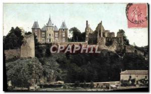 Postcard View of Old Bressuire Deux Sevres Chateau