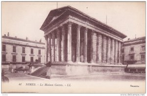 NIMES, Gard, France, 1900-1910's; La Maison Carree