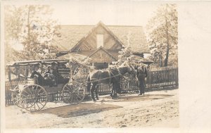 J9/ Estabrook Bailey Colorado RPPC Postcard c1910  Silver Spruce Ranch 4