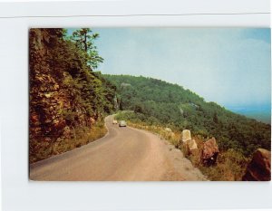 Postcard Highway 58 Leading To Rock City Gardens, Atop Lookout Mountain, Georgia