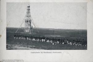 Netherlands Dutch Soldiers Army ISK Legerplaats bij Harskamp 1900s Postcard E1