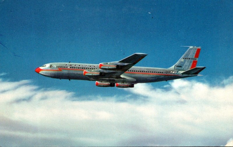 Advertising American Airlines Boeing 707 Jet Flagship