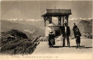 CPA LOURDES Le Sommet du Pic du Jer et les Pyrénées (414911)