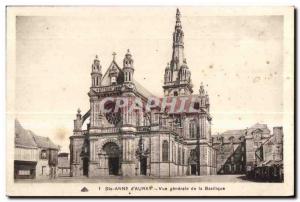 Sainte Anne d Auray - Vue Generale's Basilica - Old Postcard