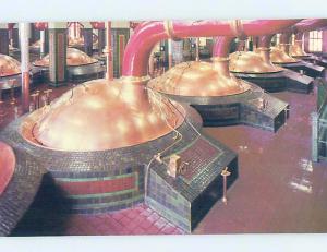 Unused Pre-1980 BREWING KETTLES AT STROH'S BEER COMPANY Detroit MI c6641