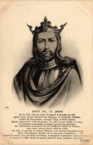 CPA Louis VII, Le Jeune, Fils de Louis VI auquel Royalty Nobelty (314431)