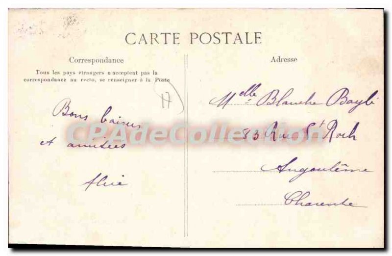 Old Postcard Royan Meschers Caves Des Roches