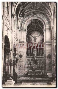 Postcard Old Organ of St. Anne & # 39Auray Interior of the basilica