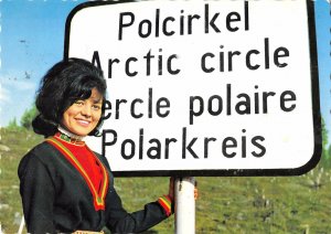 US4466 Finland Lappland Polcirkeln Polcirkel Arctic Circle