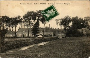 CPA Environs d'Ardres - Bois-en-Ardres - Le Pont et Brasserie (989018)