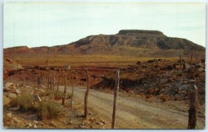 Postcard - Tucumcari Mountain - Tucumcari, New Mexico