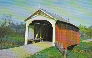 Perry County The Parks Bridge Crosses Zanesville Ohio