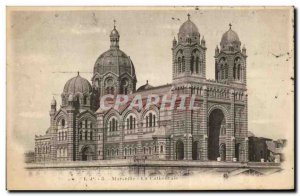 Marseille - The Cathedral - Old Postcard