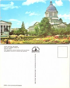 State Capitol Building from the Sunken Gardens, Olympia, Washington