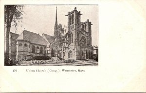 Massachusetts Worcester Union Congregational Church