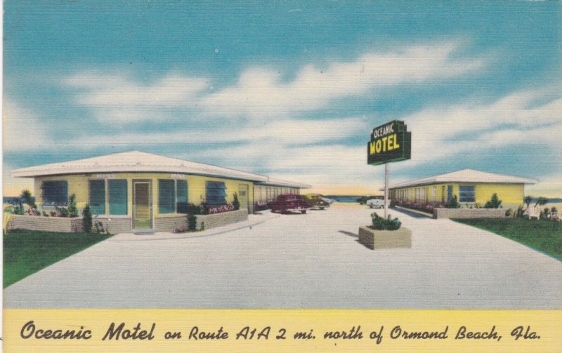 Florida Ormand Beach Oceanic Motel sk4055