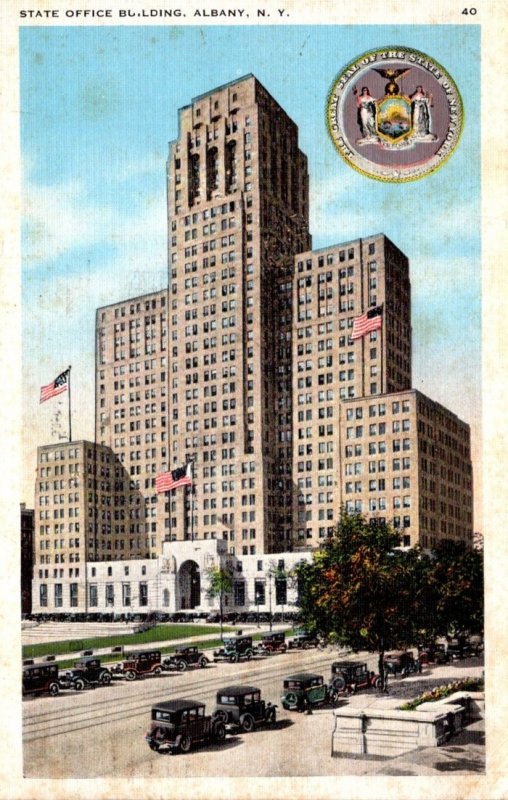 New York Albany New York State Office Building 1937