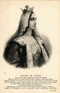 CPA Blanche de Castille Royalty Nobelty (314882)