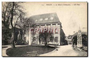 Old Postcard Rouen Museum of & # 39antiquites