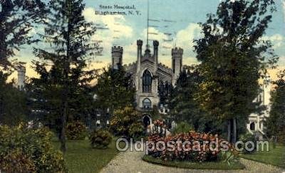 State Hospital Binghamton, NY, USA 1919 