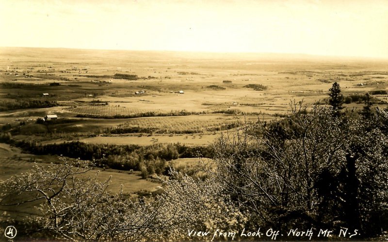 Canada - Nova Scotia, North Mountain. View from Look Off   *RPPC