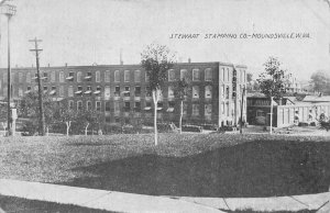 Moundsville West Virginia Stewart Stamping Co Vintage Postcard AA60609