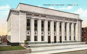 Vintage Postcard Supreme Court War Memorial Building Nashville Tennessee TN