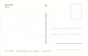 Hungary Budapest panoramic view Post card