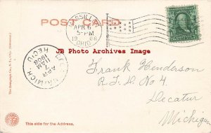 OH, Massilon, Ohio, Main Street, 1908 PM, Rotograph No A 4530