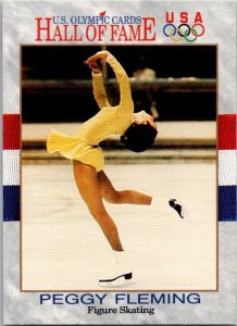 1991 Olympic Games Card Peggy Fleming Figure Skating sk3162