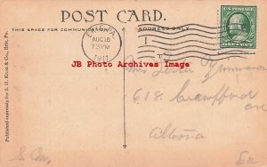 PA, Erie, Pennsylvania, Glenwood Park, Swimming Pool, 1911 PM, SH Knox Pub