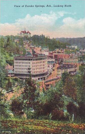 Arkansas Eureka Springs View Of Eureka Springs Looking North