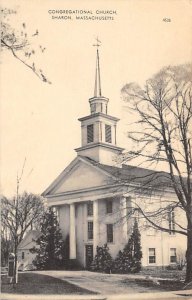 Congregational Church Sharon, Massachusetts MA