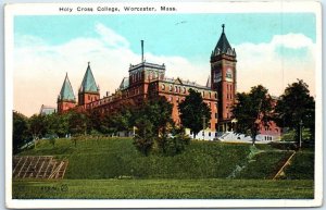 Postcard - Holy Cross College - Worcester, Massachusetts