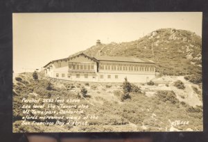 RPPC MT. TAMALPAIS CALIFORNIA MOUNTAIN TOP TAVERN VINTAGE REAL PHOTO POSTCARD