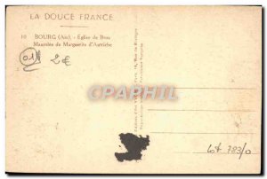 Old Postcard Bourg De Brou Church Mausoleum of Marguerite d & # 39Autriche