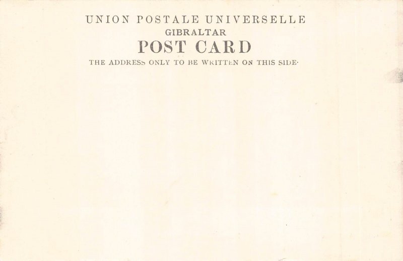 A851 Gibraltar Buena Vista Barracks vintage postcard