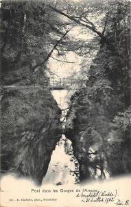 BG19735 pont dans les gorges de l areuse  switzerland 