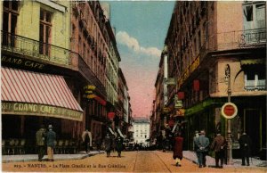 CPA NANTES La Place Graslin et la Rue Crébillon (864351)