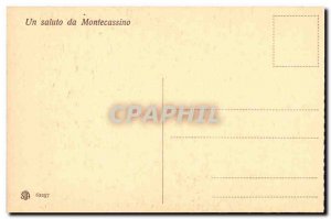 Italy Italia Badia di Montecassino Old Postcard Coro della Basilica di Montec...